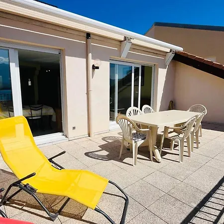 4 Pieces Avec Terrasse, Proche Plage, Garage Privatif, Linge Inclus - Fr-1-63-364 Apartman Calvi